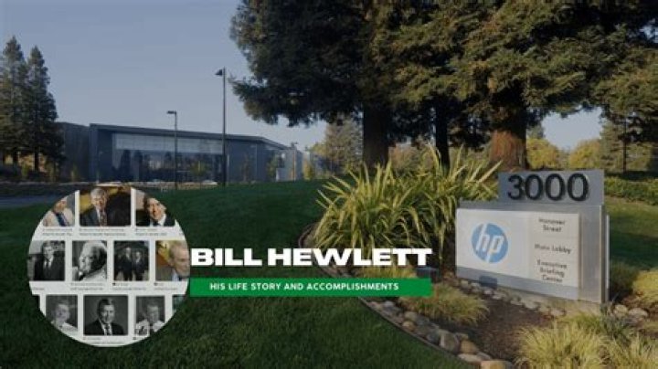 When did Bill Hewlett die