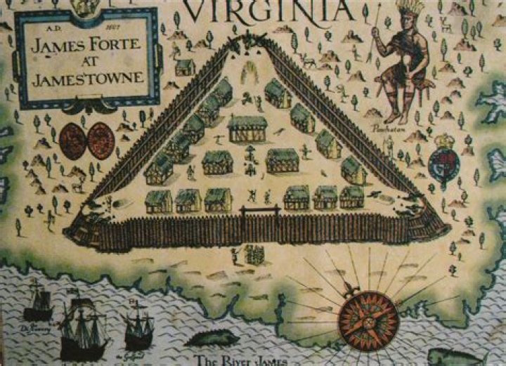 When did King James Find Jamestown