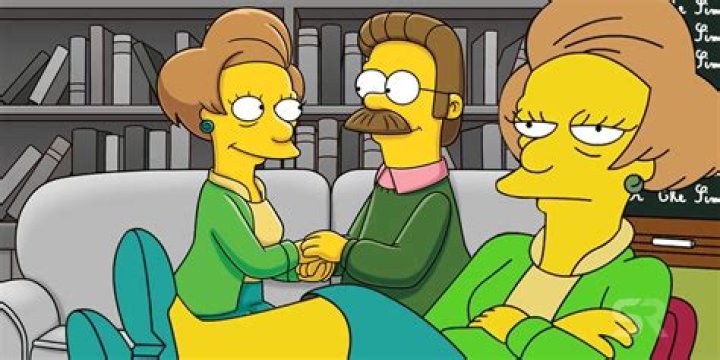 When did Ned Flanders marry Edna Krabappel