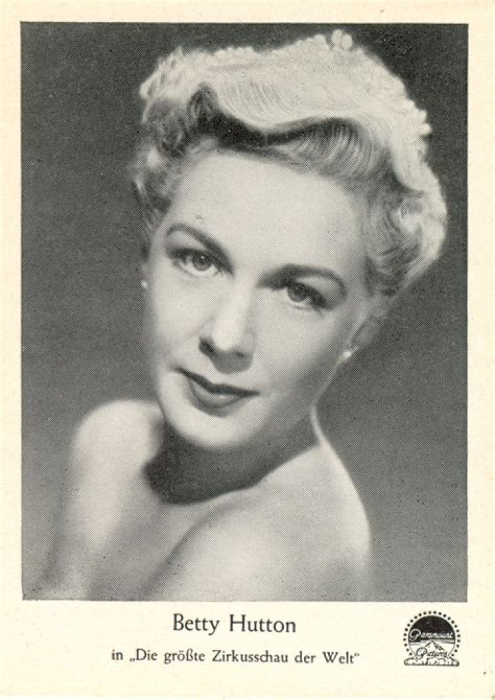 When was Betty Hutton born