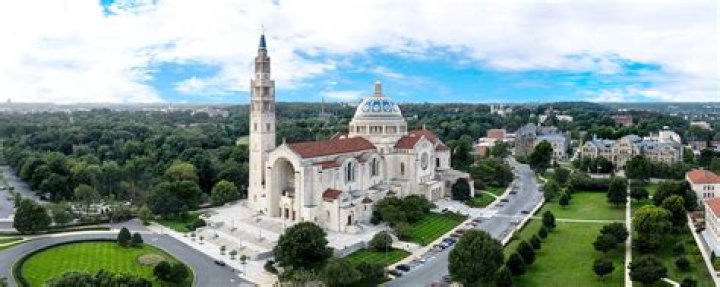 When was the National Shrine in Washington DC built