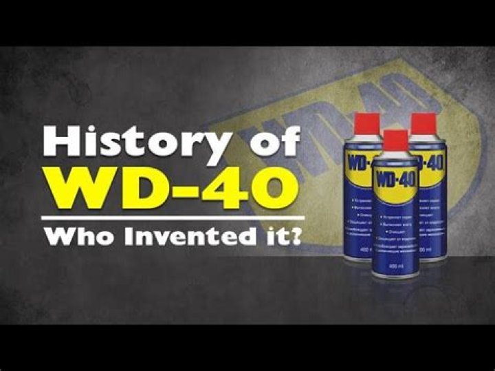 When was WD 40 invented