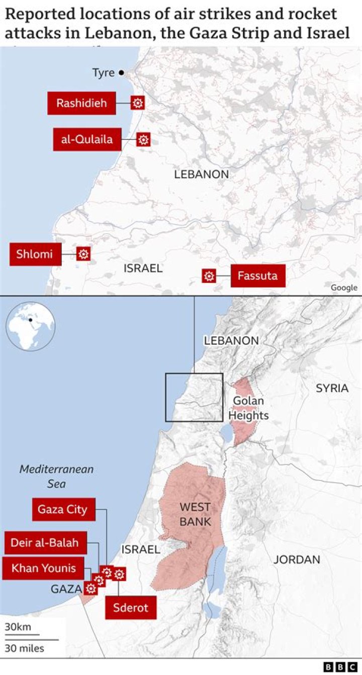 Where are Gaza rockets