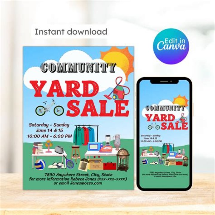 Where can I post my garage sale for free