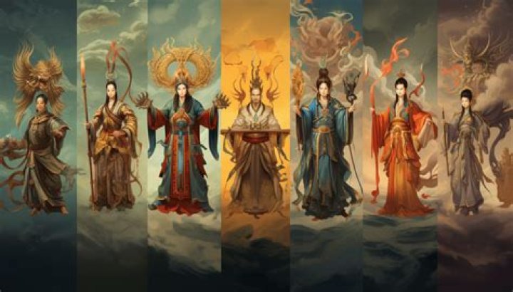 Where do the Chinese gods live