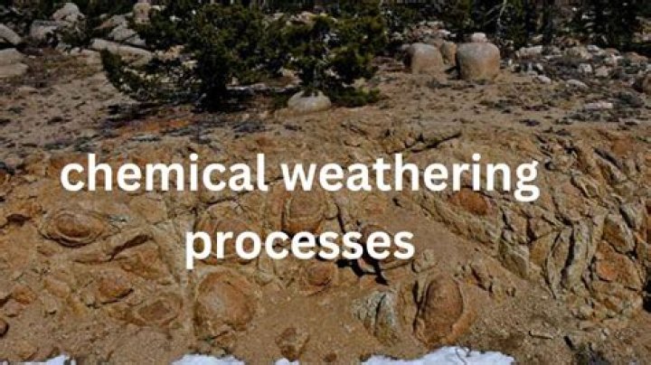Where does chemical weathering happen faster