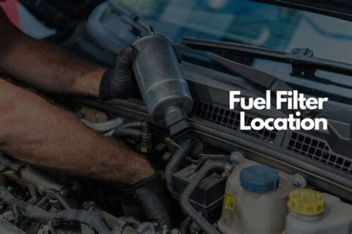 Where is the fuel filter on a Nissan Altima