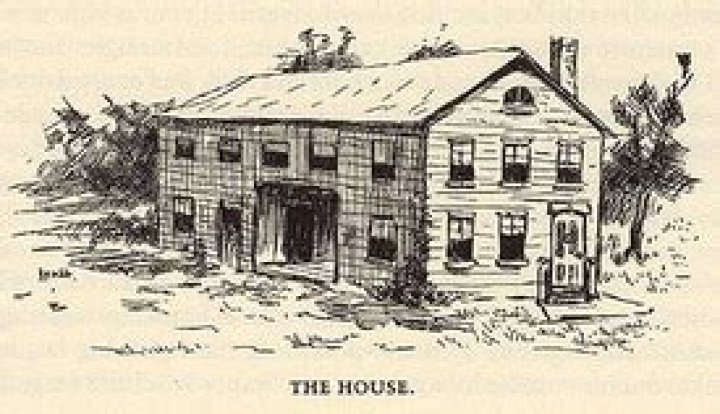 Where is the Grangerford house in Huck Finn