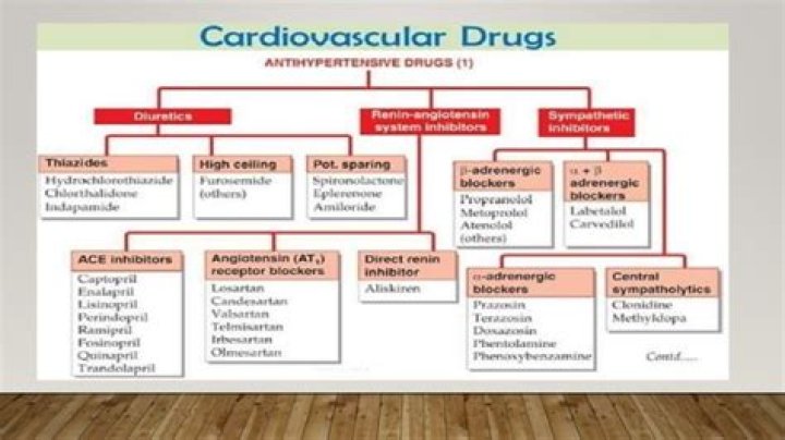 Which drug classification is used in treating cardiovascular system diseases