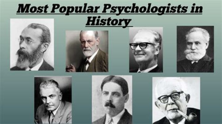 Which psychologist was most influential in shaping