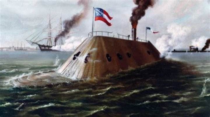 Who first used the ironclad warship in the Civil War
