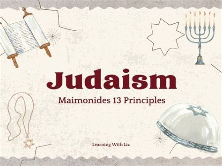 Who is Maimonides 13 principles