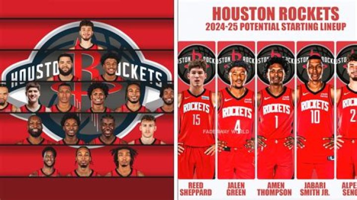 Who is number 13 on the Houston Rockets