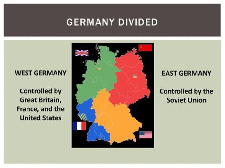 Who was in charge of West Germany