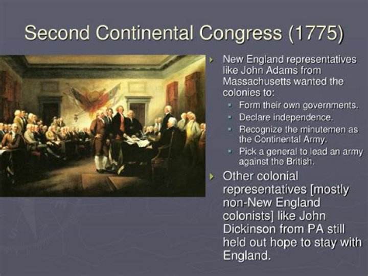 Why did the Second Continental Congress meet and what did they decide