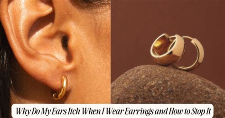 Why do my ears get sore when I wear earrings