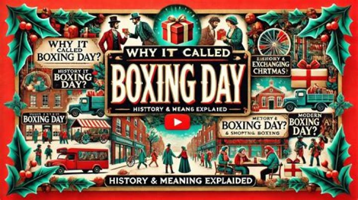 Why is it called Boxing Day UK