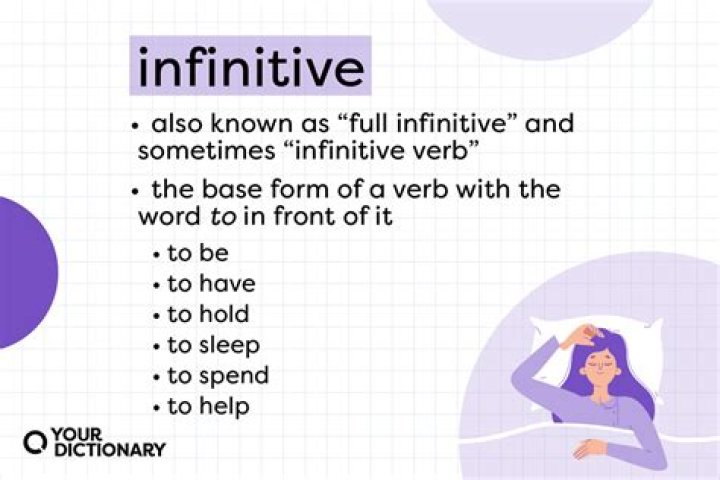 Why is it called infinitive