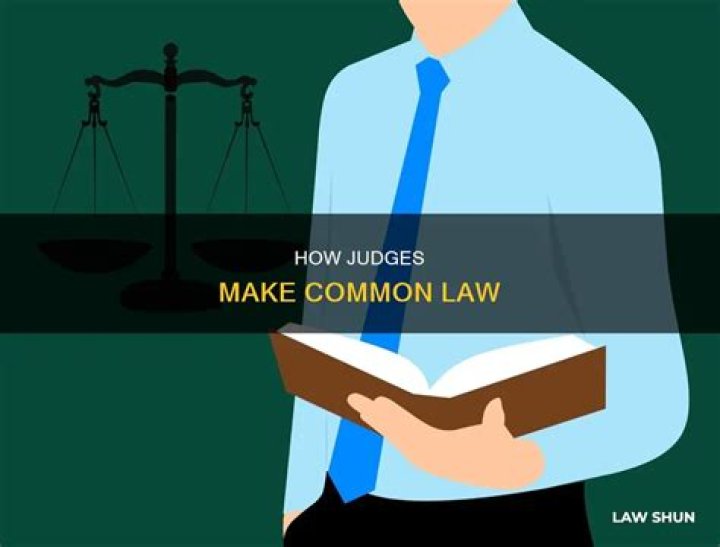 Why is it called Judge made law
