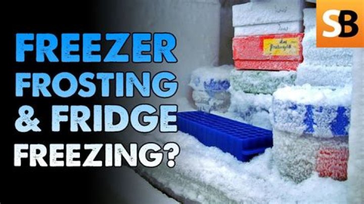 Why is my Amana freezer frosting up