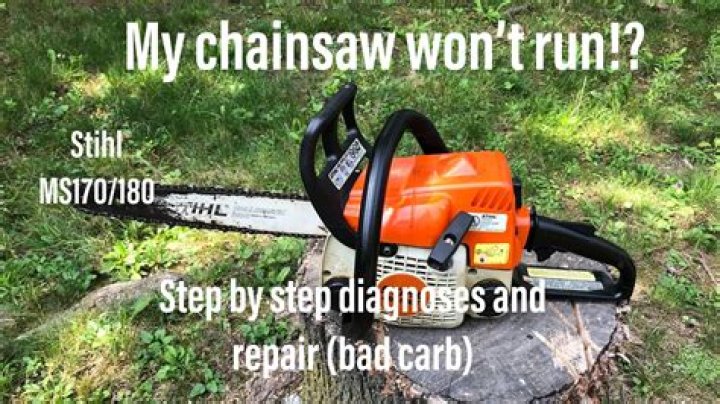 Why is my Chainsaw not starting