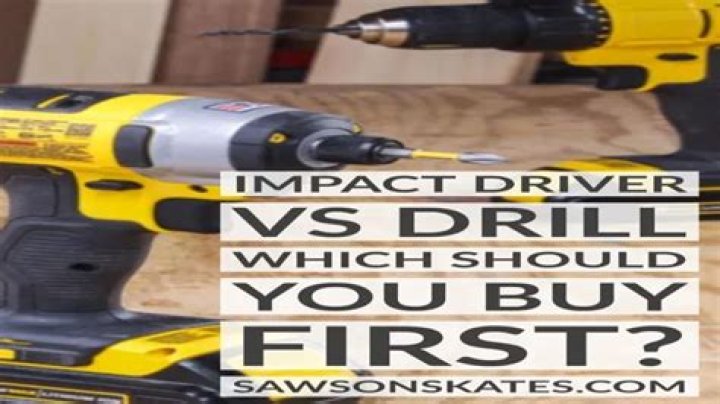 Why use an impact driver instead of a drill