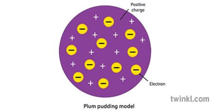 Why was the plum pudding model given that name