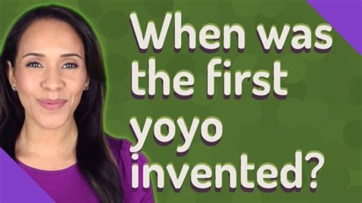 Why was the yoyo invented