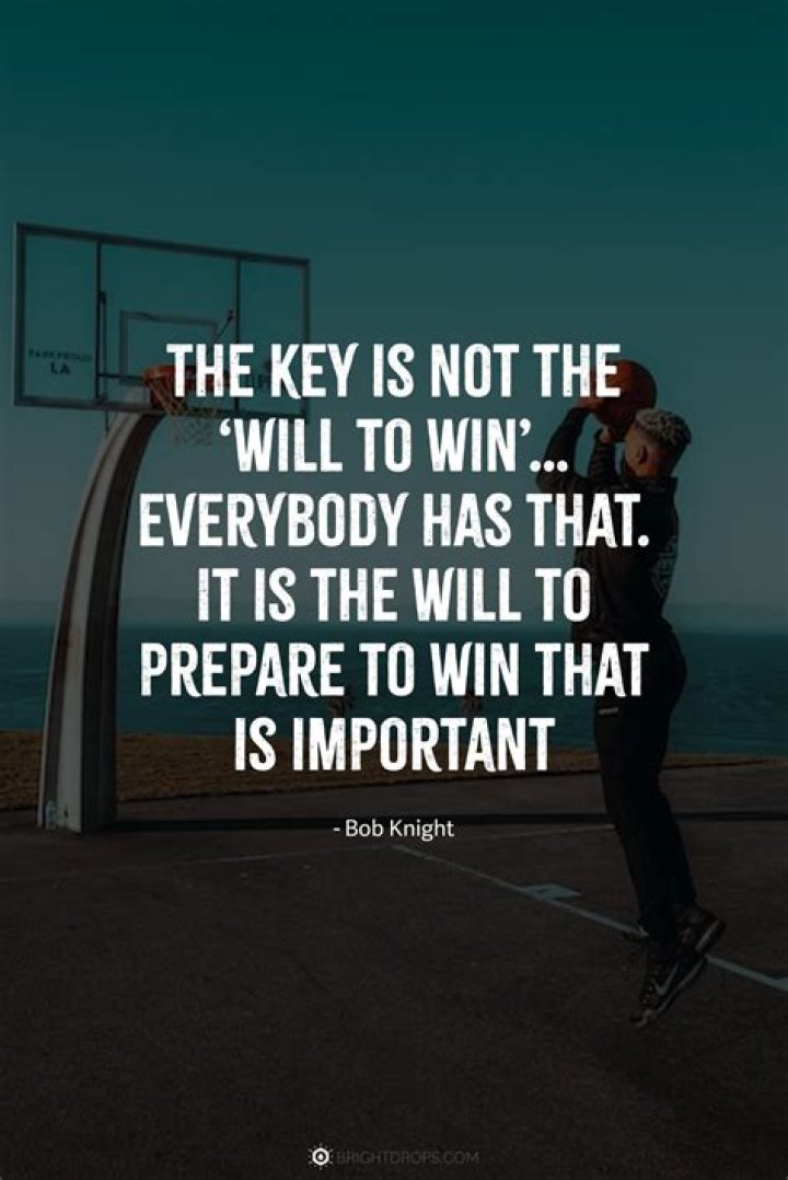 WILL TO WIN Sports Quotes